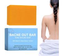 Bacne Out Bar - 100g Sapone Alla Curcuma, 2026 Nuovo Sapone Detergente | SaponeDetergente Per L'acness Del Corpo Con Curcuma PerL'acness Del Corpo Per Schiena, Petto E Spalle