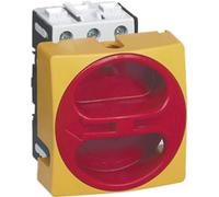 BACO 0172001 - Interruttore di separazione del carico, 25 A, 1 x 90°, giallo, rosso, 1 pezzo
