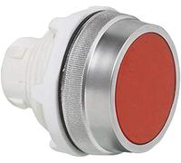 BACO 100520-RD T16AA01 Pulsante Anello frontale in plastica, cromato Rosso 1 pz.