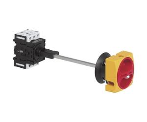 BACO BA0165009 0165009 - Interruttore separatore di carico, 25 A, 1 x 90°, colore: giallo, 1 pezzo