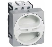 BACO BA0174001 BA174001 - Interruttore di separazione del carico, 25 A, 1 x 90°, colore: grigio, 1 pezzo