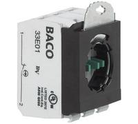 BACO BA333E11 333E11 Elemento di contatto con adattatore di montaggio 1 NC, 1 N