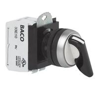 BACO BAL21MR03A L21MR03A Interruttore Anello frontale in plastica, cromato Ner