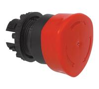 BACO Fungo L22ED01B Rosso Non-Illuminated 40mm Interruttore a Pulsante Incisione