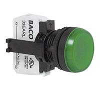 Baco l20se10l indicatore ottico con elemento led rosso 24 v/dc v/ac 1 pz