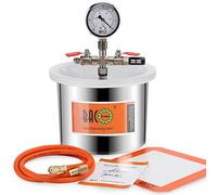 BACOENG 6.8 L Camera del vuoto in acciaio inox degassamento urethanes silicone epoxies