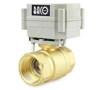 BACOENG AC/DC9-24V 2 Vie 1" Ottone Elettrica Valvola Motorizzata Elettrovalvola Normalmente Chiuso