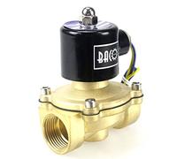 BACOENG DC 12V 1" Elettrico elettrovalvola Ottone Solenoid Valve per Acqua Aria Olio NC
