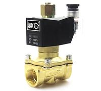 BACOENG DC 12V 3/4" Elettrico elettrovalvola Ottone Solenoid Valve per Acqua Aria Olio NA