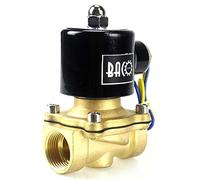 BACOENG DC 24V 3/4" Elettrico elettrovalvola Ottone Solenoid Valve per Acqua Aria Olio NC