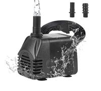 BACOENG Pompa Acquario, Mini Pompa Acqua 18W 1000L/H Pompa Dell'acqua Sommergibile per Fontana Piscina Giardino Laghetto