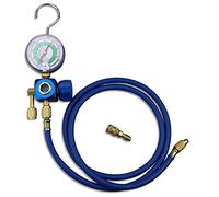 BACOENG Set di Strumenti per Il Condizionamento del Refrigerante con Tubo e Gancio per GAS REFRIGERANTE R410a R32 R407c R134A
