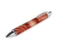 Bacon Food - Penna a sfera retrattile da 0,5 mm, scrittura liscia e impugnatura morbida, per scrivania da ufficio