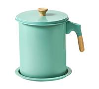 Bacon Grease Container with Strainer | Stainless Steel Strainer Bacon Greas
