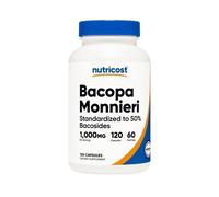 Bacopa Monnieri 120 Contenitori 1000 Mg Di Nutricost