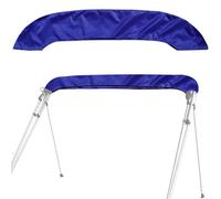 BaCover Barca Bimini Top Boot Cover, 600D Copertura di Ricambio Impermeabile per Tendalino Barca a 3 o 4 Prue,3BOW 79~90W(216~230cm)