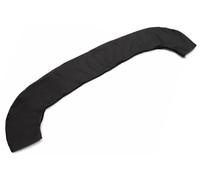 BaCover Copertura Impermeabile per Tendalino per Barca, Telo Copri Ricambio Bimini Top in Tessuto Oxford 600D Impermeabile Antipioggia per Tendalino per Barca,Nero,3BOW 91"~103" W