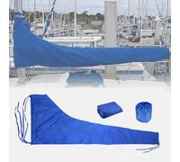 BaCover Copertura Randa Boma, Tessuto Oxford 420D, Telo Copri Randa Barca a Vela, Impermeabile Durevole, Copriranda Anti Raggi UV Antistrappo,9~10ft(320x94cm)