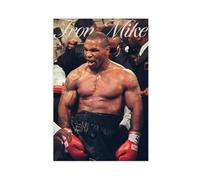 bacrhjlb Poster su tela con Mike Tyson, decorazione artistica da parete per soggiorno, camera da letto, 40 x 60 cm