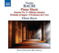 Nicolas Bacri Nicolas Bacri: Piano Music (CD) Album