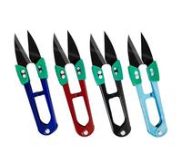 BACSHBY 4 Pezzi Forbici da Potatura Professionali, Piccole Attrezzi da Giardino Leggeri, Cura Piante, Cesoie Giardinaggio Multiuso Portatili per Bonsai, Fiori, Piante (colore)