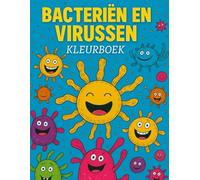 Bacteriën en Virussen: Leuk kleurboek voor kinderen van 2-5 jaar