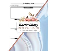 Bacteriology Study Note Sheets: Microbiology Research Notebook for Medical, Nursing & Biology Students | Track Identification, Virulence, Treatment & Immune Response