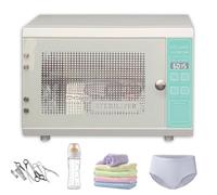BACTIBLAST Sterilizzatore UV per strumenti, sterilizzatore e asciugatore per biberon da 160W, sterilizzatore multifunzionale con riscaldamento asciugamani a 75°C per centri estetici, spa, biberon e
