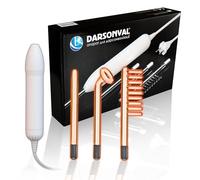 Bactosfera Darsonval Alta Frequenza Viso Professionale con 3 Elettrodi - Macchinario Elettrostimolatore Faccia, Collo e Corpo, Ossigenoterapia per Ringiovanimento e Acne - Trattamento Antirughe