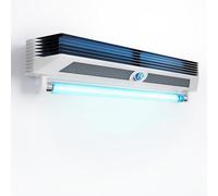 BactoSfera Purificatore d'Aria UV-C EKRAN Jalousie 25 ECO +100% Schermato per Sanificatore Ambienti 45 m² - Depuratore Aria Domestico Ufficio, Elimina Virus Batteri Muffa, Luce UV Senza Ozono