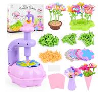Bacxzomx Laboratorio Fiori Bambini, Gioco Creativo Bambina 4 5 6 7 8 9 10 Anni, DIY Kit Creativo Regalo Bimba 4 5 6 7 8 9 10 Anni, Kit Fai Da Te Bambini, Regalo Bambina 4 5 6 7 8 9 Anni