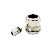 BACYDLPL 1 pz. Connettore pressacavo for Condotto Metallico con Filettatura metrica in Ottone PG9 PG11 PG13,5 PG16 PG19 PG21(PG25)