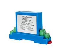 BACYDLPL Trasformatore di tensione 0-100V 0-200V 0-300V trasmettitore di tensione 4-20mA 0-10V 0-5V RS485 sensore di tensione AC DC24V (QD-21U, input AC 0-100V_0-10V)