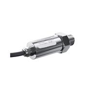 BACYDLPL Trasmettitore di pressione 35 mm - 0,1-60 Mpa - Sensore di pressione acqua - olio 4-20 mA 0-10 V 0-5 V - M20 x 1,5 - Tubo da 35 mm(B1ack)