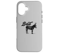 Bad Ass Vintage Distressed Retro Donkey Mule Burro Custodia per iPhone 16