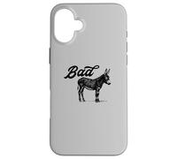 Bad Ass Vintage Distressed Retro Donkey Mule Burro Custodia per iPhone 16 Plus
