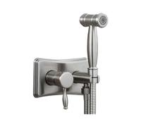 Bad Bidet - Set spruzzatore per bidet regolabile caldo e freddo, rubinetto portatile per una facile installazione, spray igienico per il bagno, design ecologico a risparmio idrico, perfetto per uso