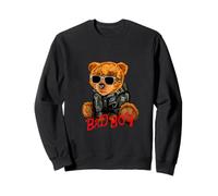 Bad Boy Tee Shirt, Funny Teddy Bear Graphic Design Style Fun Felpa