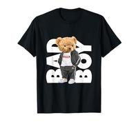 Bad Boy Tee Shirt, Funny Teddy Bear Graphic Design Style Fun Maglietta