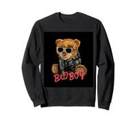 Bad Boy Tee Shirts, Funny Teddy Bear Graphic Design Style Felpa