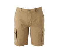 bad boys Bermuda da uomo in cotone con tasconi laterali - khaki