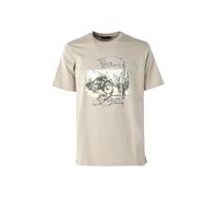 bad boys T-shirt in cotone da uomo con stampa - sabbia