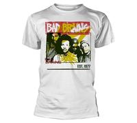 Bad Brains Maglietta Blocchi di colore Adulto Unisex (PH4643)