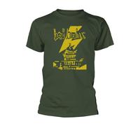 Bad Brains Unisex Adult Capitol T-Shirt L Military Green