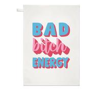 Bad Cagna Energia Strofinaccio Bambina Potenza Boss Babe Love Birthday Sarcastic