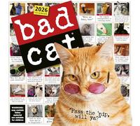Bad Cat Wall Calendar 2026: Celebrating the Misfits of the Feline World