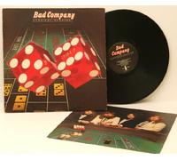 Bad Company - BAD COMPANY, straight shooter. First UK pressing 1975. Matrix A-1U, B-1U.Island.