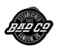 Bad Company Est 1973 Circle Logo Pin Badge