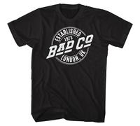 Bad Company Established London 1973 T-Shirt Manica Corta Nera In Cotone