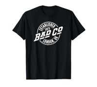 Bad Company fondata nel 1973 con logo di Londra Maglietta